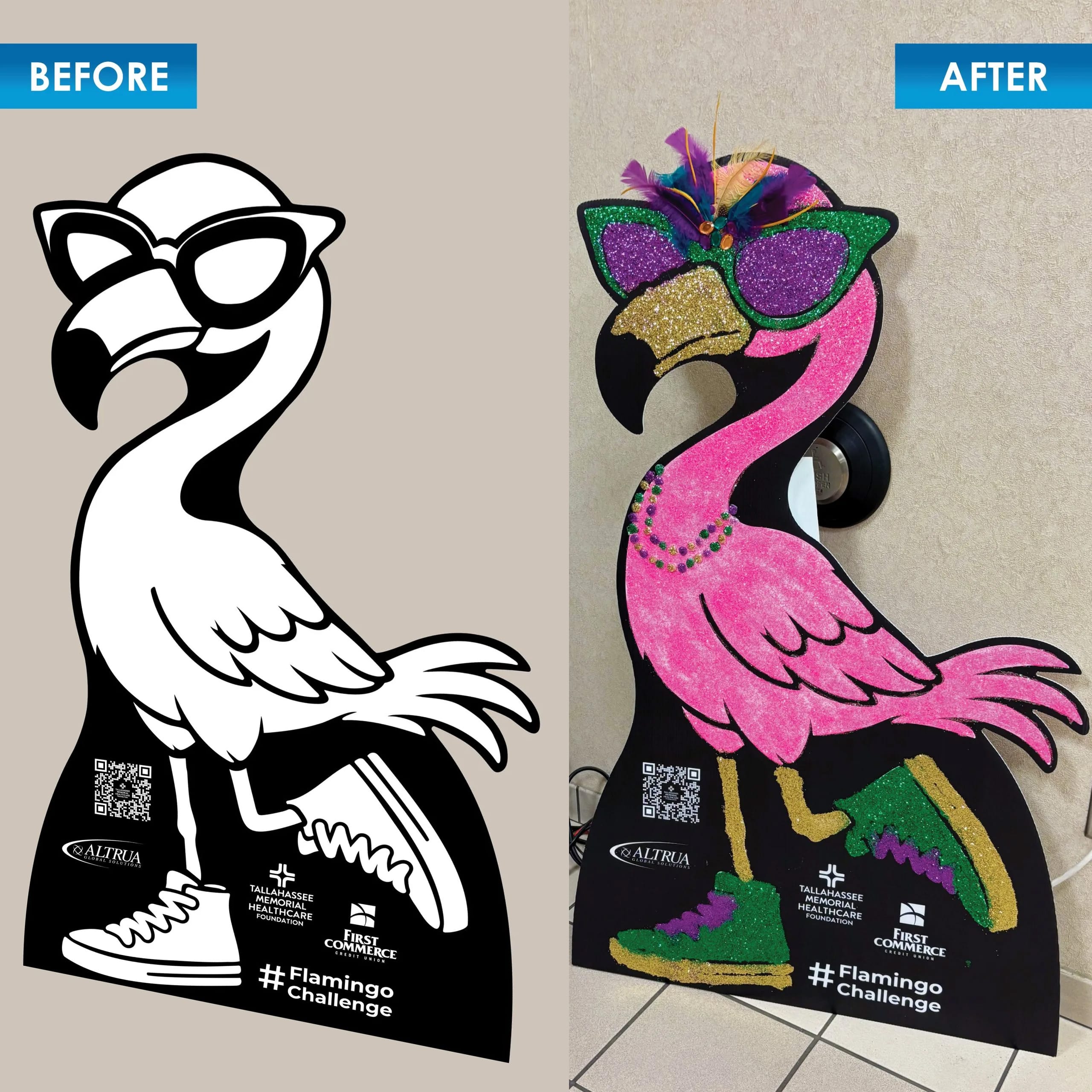 Decorate a Flamingo Contest